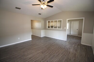 Open to kitchen/dining
