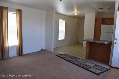 Living room into Kitchen