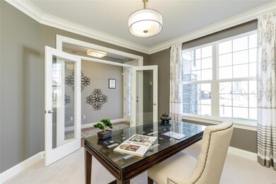 Den/Office with Glass Doors