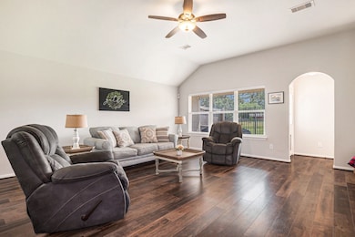 This stunning living room also has great views of