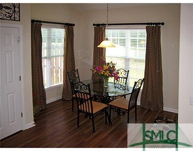 Dining Room. Open Dining Area with side door to th