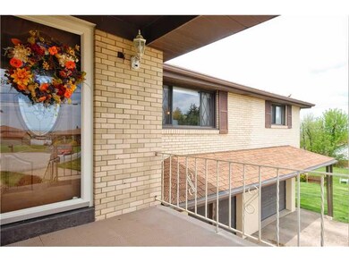 Exterior Front. Inviting Covered front porch w/bra