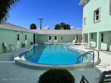 Pool in center of condo