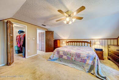 bedroom 1 with fan