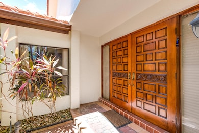 Double Door Entrance