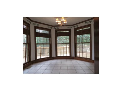 Spacious breakfast area