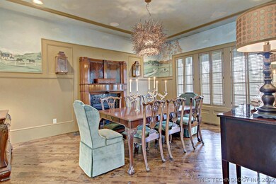 Exquisite Formal Dining Room was designed for ente