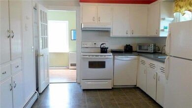 Kitchen. Door into sun room