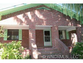 Covered front porch