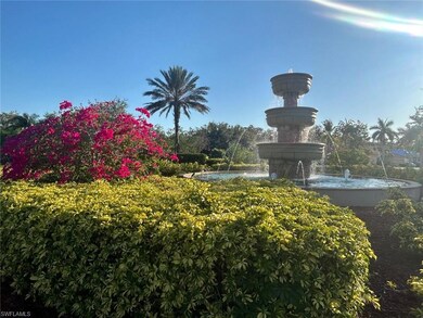 View of community Entrance fountain