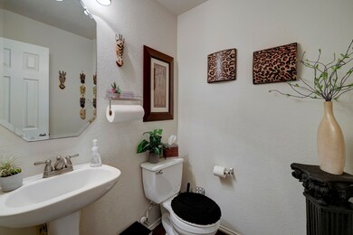 Downstairs half bath