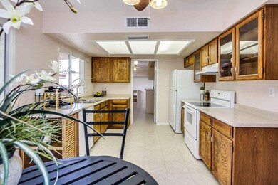 Kitchen View to Laundry Room