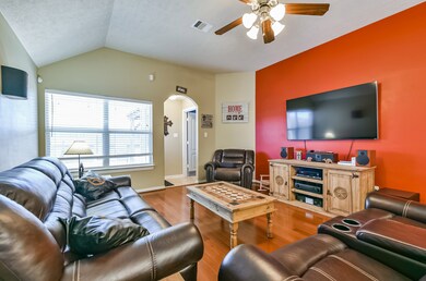 Open floor plan is perfect for family time and entertaining.