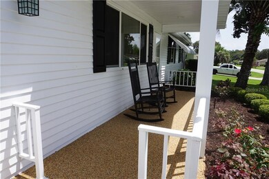 New river rock on front porch