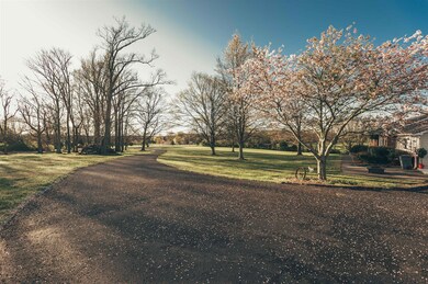 gorgeous driveway entering property