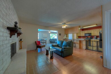 Family Room and Kitchen