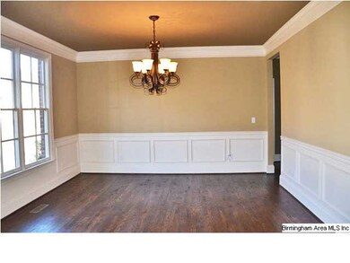 Dining Room with Shadowbox Trim