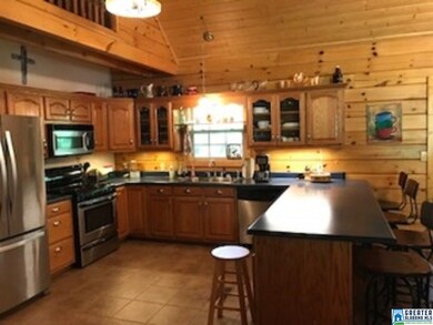Plenty of counter and cabinet space in this gorgeo
