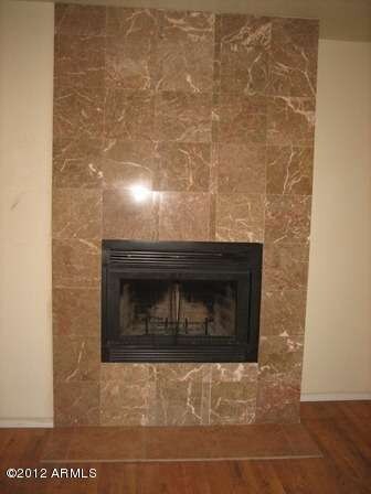 MLS - Marble Fireplace in Living