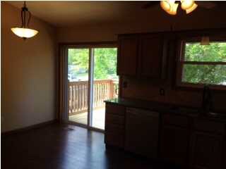 Kitchen Walks out to New Deck