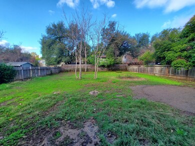 Open back yard