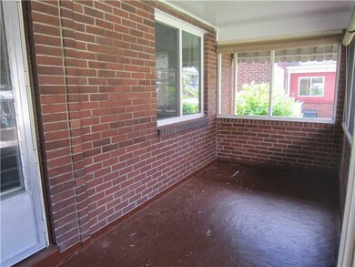 Patio/Deck. Great screened in front porch