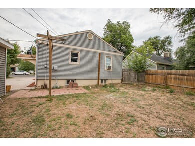 Bricked patio with potential pergola