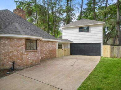 Detached two-car garage