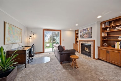 Brand new sliding glass door leads to the backyard