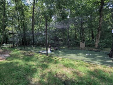 Impressive batting cage (ATV trail not pictured)