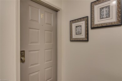 Unit E front door
