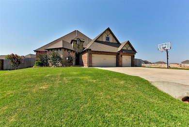 View of front of home with concrete driveway, a fr