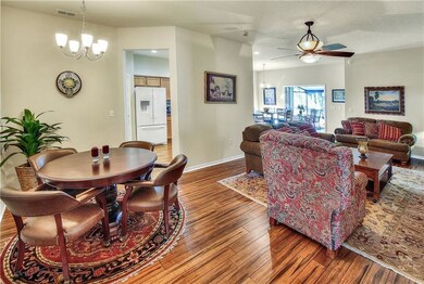 Dining area and family room