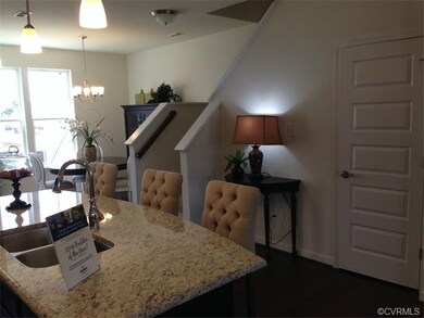 Kitchen with large bar