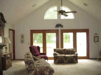 vaulted ceiling