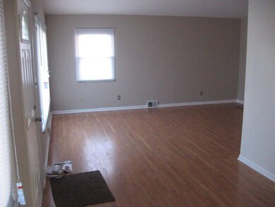 View of living room from dining room