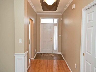 Entry/Foyer. The center hall Foyer has a distincti