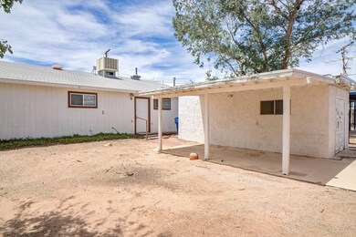 Rear yard towards garage and workshop