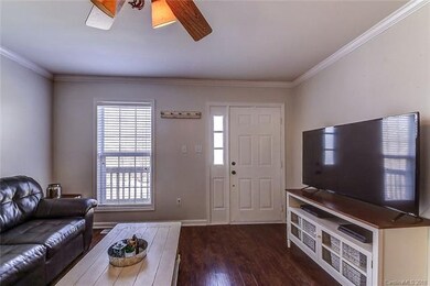 Living room open to front porch