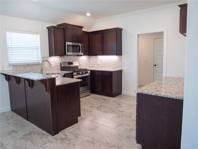 Stock photo, home will look similar.