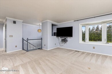 Living room view from dining area