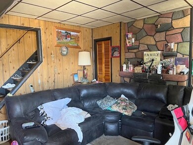 The living room has been virtually Decluttered.