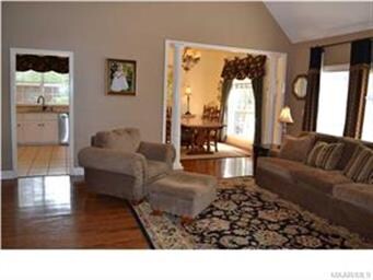 Great Room - View to Kitchen and Breakfast Room