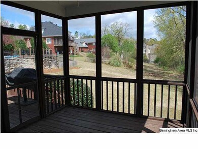 Screened Porch is off the Kitchen