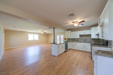 View of Kitchen & Family Room