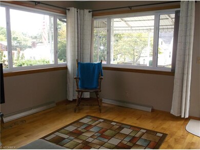 Living Room had hardwood floors, newer windows and