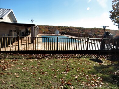 Fenced pool