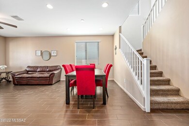 Formal dining area
