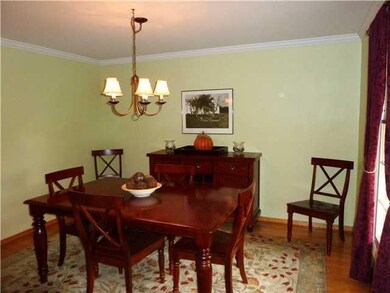 Dining Room. The Dining room painted in today s co