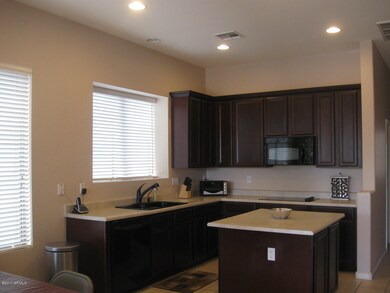 Dark cabinets